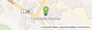 Position der Tankstelle Tankstelle Denner