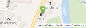 Position der Tankstelle AVIA Forbach