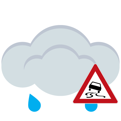 leichter Nieselregen gefrierend